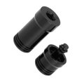 thumbnail image 2 of Wweixi Joint Protector for Pool Cue 3/8 Care Joint Pin Protector Cap Cues x10 Black Set 1 Black 6cm, 2 of 6