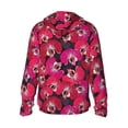 thumbnail image 2 of Picia Orchids Flowers Women's Men's UPF 50+ Sun Protection Hoodie Shirt Long Sleeve SPF Fishing Outdoor UV Hiking Lightweight Shirts-, 2 of 9