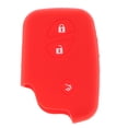 thumbnail image 2 of Funda de silicona para llave de coche para 3 botones Llavero inteligente rojo, 2 of 5