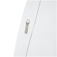thumbnail image 6 of DecMode 24" x 63" White Wavy Abstract Wall Mirror, 6 of 10