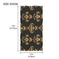thumbnail image 4 of Ryvnso Boho Flower Oversized Beach Towel Microfiber Bath Blankets Swimming Fitness 37" x 74", 4 of 5