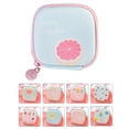 thumbnail image 2 of Earbud Case Cartoon Print Mini Multi-purpose Earphone Carrying Case Coin Bag, 2 of 10