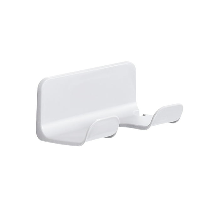 Support 2 Système de Rangement Produit Sans Perçage Porte-Séchoir Mural pour Salle de Bain