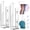 U Shape - Screw Mount, variant on TRINKA 2-Pack Acrylic Hat Hook for Baseball Caps, No-Drill Adhesive Wall Organizer for Door Bedroom Closet, Clear