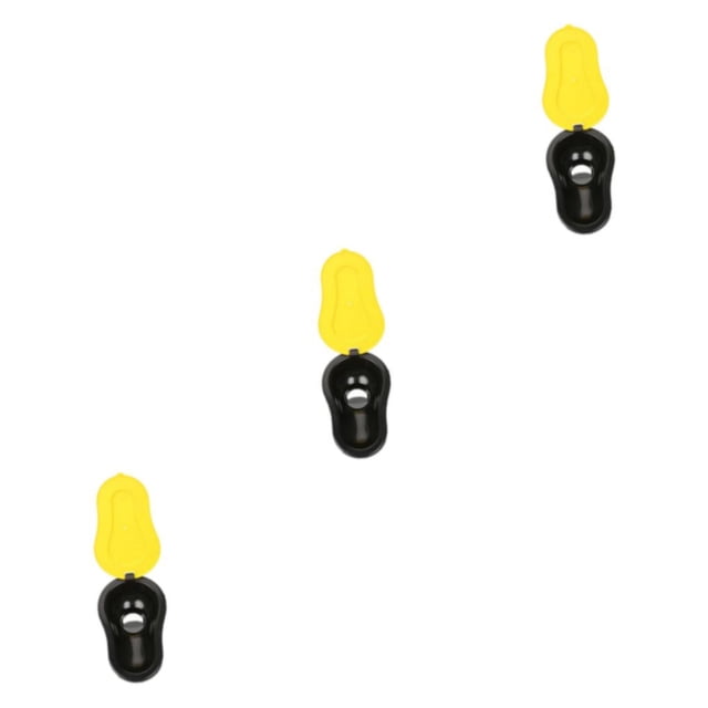Guardoinrt Toilette Durable et Fiable pour Travailleurs de Chantier Jaune 3Ensemble