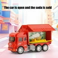 thumbnail image 6 of karymi Children's Toy Boy Simulation Ice Cream Truck Model Car with Interactive Opening Doors and Liftable Sides Inertia Powered Fun Role Play Toy Home Decor Birthday Gifts Gifts for Women, 6 of 6