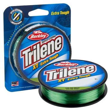 Berkley Trilene® XT® Monofilament Fishing Line, Low-Vis Green, 8 lb Test Strength, 330 yd