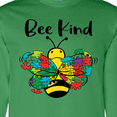thumbnail image 4 of Inktastic Autism Awareness Bee Kind Long Sleeve T-Shirt, 4 of 5