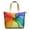 Colorful Ink Pattern, variant on Colorful Rainbow Tie Dye Spiral Pattern Travel Tote Bags for Women Carry On,Large Weekender Bags for Women Travel,Multi Functional Duffle Bag for Work,Shopping,Sports
