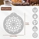 thumbnail image 3 of Kearding 5 plantillas plateadas de acero inoxidable para crear sin esfuerzo hermosas decoraciones de café fáciles Juegos de servir café y té, 3 of 6