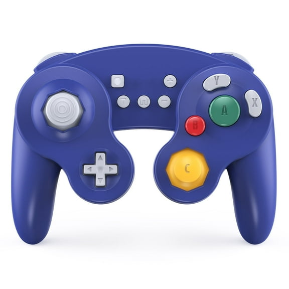 Wireless Gamecube Controller Switch Pro Controller with Wake Up, Motion, Adjustable Rumble, Turbo & Auto Turbo