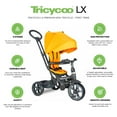joovy Tricycoo LX Kids Tricycle with 8 Stages, Parent Handle, and