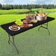 thumbnail image 2 of Folding Picnic Table Cloth Washable Table Protector Premium Patio Table Cover Rectangle Tables, 2 of 5