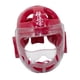 thumbnail image 2 of Casco de Karate, protección para la cabeza, cobertura completa para niños y adultos, casco de boxeo ligero, cubierta facial para agarre MMA Muay Thai rojo m, 2 of 8