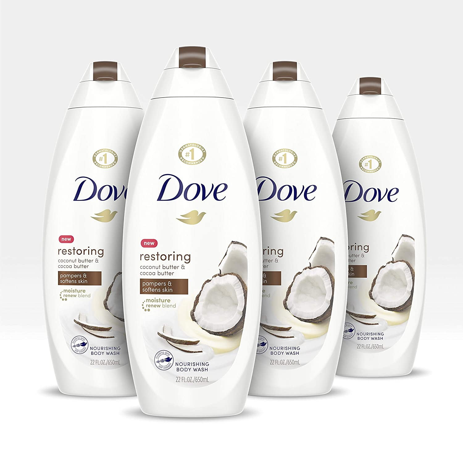 Dove Purely Pampering Body Wash For Dry Skin Coconut Butter and Cocoa