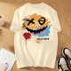 thumbnail image 5 of Playeras De Hombre Camiseta Informal De Verano De Manga Corta Con Cuello Redondo Y Estampado De Letras Y Caras Para Hombre, 5 of 8