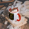 thumbnail image 5 of 3dRose, Black and Yellow Drone with Unmanned Aerial Vehicle Pilot phrase, 11oz Two-Tone Red Mug, 5 of 7