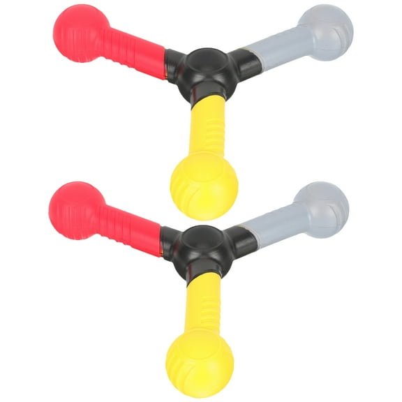 KAKOWELY 2Pcs Hand Eye Coordination Trainers Rubber Foam for Athletes and Youth Sports Training