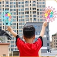 thumbnail image 4 of HUASHENG Outdoor Windmill Bubble Stick Children's Fun Toys Colorful Bubble Machine 100ml, 4 of 4