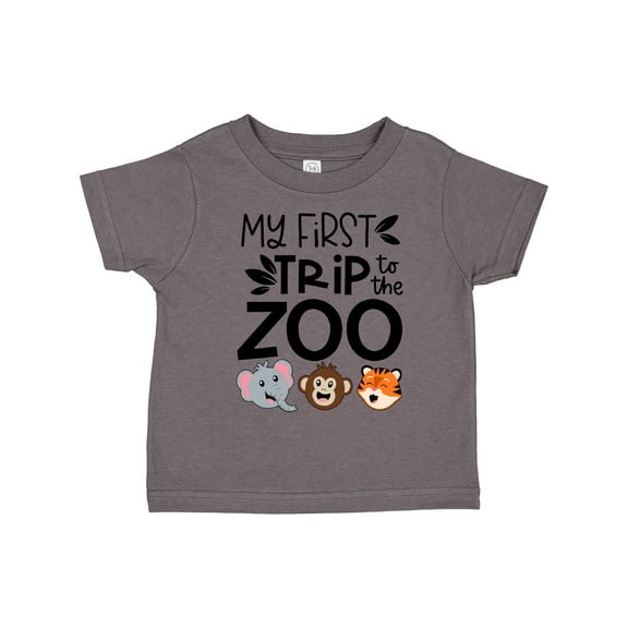 Inktastic My First Trip to the Zoo Cute Animals Boys or Girls Toddler T-Shirt