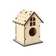 thumbnail image 4 of Casa de pájaros de madera sin terminar DIY jaula de pájaros sin montar para niñas y niños para construir y pintar, ejercitar la coordinación mano-ojo Cola Casa de pájaros, 4 of 8