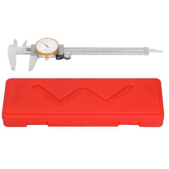 0.02 Dial Caliper, Strong Clear Scales Dial Caliper Vernier Accurate Gears For Inner Diameter Measurement