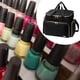 thumbnail image 5 of Bolsa organizadora de esmaltes de uñas con separadores, portátil, de doble capa, para accesorios de manicura y aceites esenciales. Ideal para viajes., 5 of 6