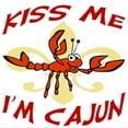 thumbnail image 2 of CafePress - Kiss Me I'm Cajun Too Infant Bodysuit - Baby Light Bodysuit, Size Newborn - 24 Months, 2 of 4