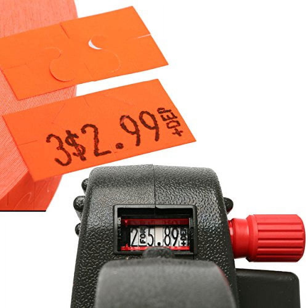Monarch 1131 Label Gun Refill - 8 Rolls Blue Labels, 20,000 Labels Total With Ink Roller