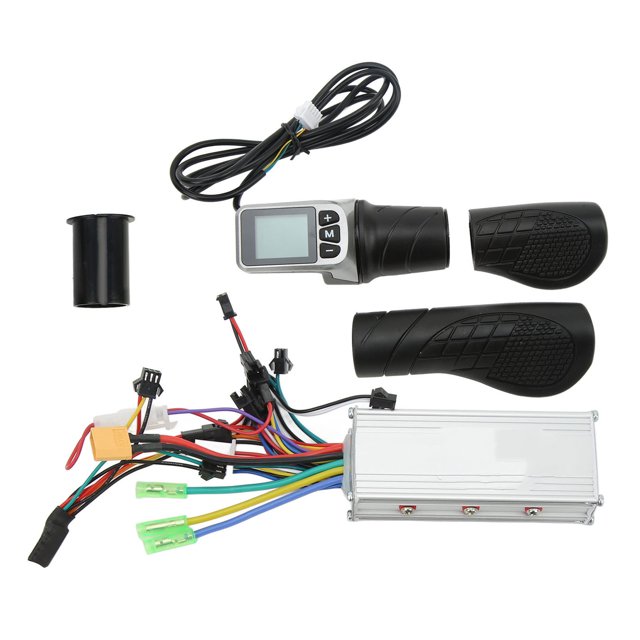 Controlador de 36v 48v 500w pantalla LCD controlador sin cepillo de bicicleta de medio mango para scooters de Bicicleta eléctrica