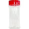 thumbnail image 5 of Dubble O 8.4 oz Clear Plastic Spice Jars with Shaker Lids and Labels, 6-Count, 5 of 5