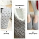 thumbnail image 4 of 1 par de calcetines cálidos para adultos con zapatillas, calcetines de invierno con pinzas, 4 of 6