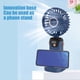 thumbnail image 4 of Fiudx Ofertas Del Día Ventilador Portátil Con Pantalla Digital Y Base De Soporte, Ventilador Recargable Por Usb, Soporte Para Cuello De 5 Velocidades, Ideal Para Viajes, Hogar, Oficina Y Uso En Dormi, 4 of 7