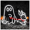 thumbnail image 1 of Letrero De Neón De Perro Fantasma, Luz Nocturna USB Regulable Para Casa, Bar, Casa Embrujada, Fiesta, Decoración De Pared, 41.5cmx30cm, 1 of 7