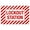 Warning Sign 3, variant on Lockout Tagout Station Striped Border Sign - 12×8 Inches, Metal Warning Sign, Home Garden Kitchen Porch Safety Decor