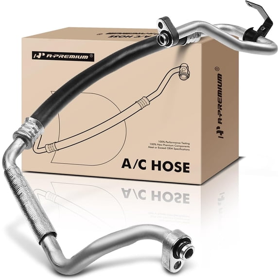 A-Premium A/C Suction Line Hose Compatible with Ford F-250 F-350 F-550 Super Duty 2008-2010 F-450 Super Duty 2008 5.4L 6.8L SOHC