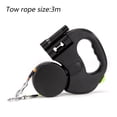 thumbnail image 2 of Retractable Dog Leash, 3m Dog Leash Retractable with Flashlight Dog Walking Leash for Small Medium Large Dog 360° Tangle Free Nylon Cord Training Running, 2 of 6