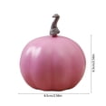 thumbnail image 3 of Fall Decor Halloween Pumpkin Decorations Pink Foam Artificial Pumpkin Pastel Autumn Harvest Tabletop Decor Farmhouse Cottagecore Tiered Tray Centerpiece for Thanksgiving (1PCS), 3 of 7