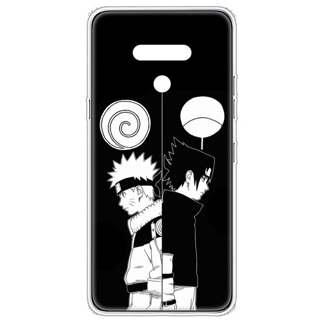 Funda de silicona para teléfono Motorola Moto G9 Plus Play P40 Power G9+ EA80 NARUTO Sasuke Akatsuki de dibujos animados