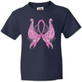 thumbnail image 3 of Inktastic Breast Cancer Awareness with Butterfly Ribbon Words Youth T-Shirt, 3 of 5