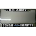 thumbnail image 2 of Cadre Chromé de l'Infanterie de Combat Américaine, 2 of 2
