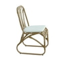 thumbnail image 5 of Christopher Knight Home Coastal Outdoor Wicker Dining Chairs, Removeable Cushions, Hand-Woven, Natural, Set of 2, 5 of 6