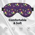 thumbnail image 5 of Uemuo Mardi Gras and Donuts Pattern Sleep Eye Mask - Light Blocking Sleep Mask Blocking Out Light Perfectly, Soft and Comfortable Night Eye Mask, Eye Blinder, 5 of 7