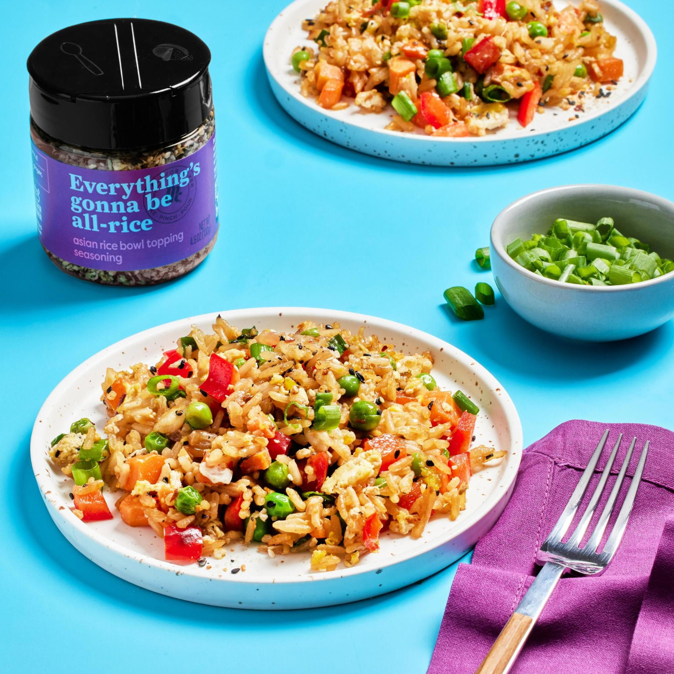 McCormick Flavor Maker Asian Rice Bowl Topping Seasoning, 4.6 oz Jar