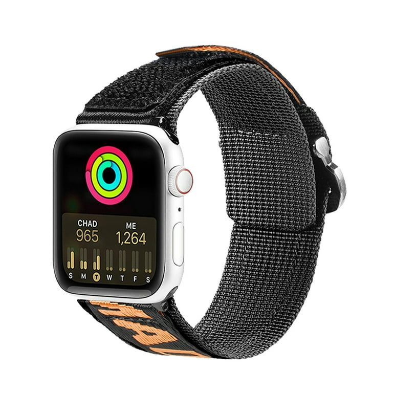 Compatible with Apple Watch Band 42/44/45MM, Nylon Sports