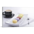 thumbnail image 1 of ARTCANVAS Colorful Cookies With Coffee Home decor Canvas Art Print - Size: 26" x 18" (0.75" Deep), 1 of 9