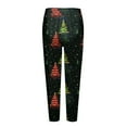 Womens Christmas Leggings Stretch Butt Lifting Yoga Pants Xmas