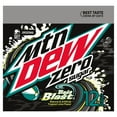 thumbnail image 6 of Mountain Dew Zero Sugar Baja Blast Tropical Lime & Citrus Soda Pop, 12 fl oz, 12 Pack Cans, 6 of 6
