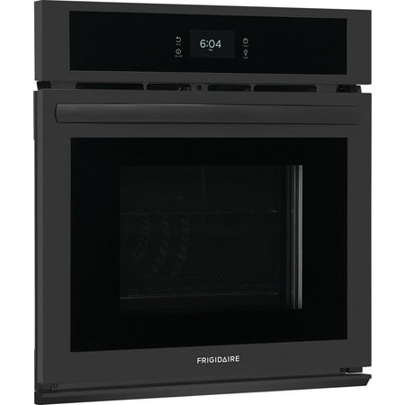 Frigidaire - 27" Built-in Single Electric Wall Oven with Fan Convection - Black