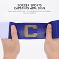 thumbnail image 4 of MasteelfCA 4pcs Portable Sports Armbands Captain's Label Child Arm Bands for Football Match, 4 of 7
